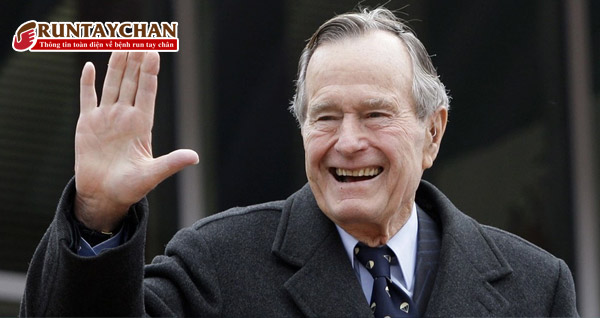 Cựu Tổng thống Hoa Kỳ George HW Bush cũng đang đối mặt với bệnh Parkinson